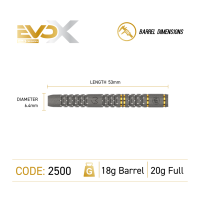 Winmau Softdarts Michael van Gerwen MVG Evo-X 20g 3