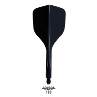 CONDOR AXE 120 Flight Schaft Kombi Narrow schwarz S 18mm