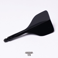 CONDOR AXE 120 Flight Schaft Kombi Narrow schwarz M 24mm 3