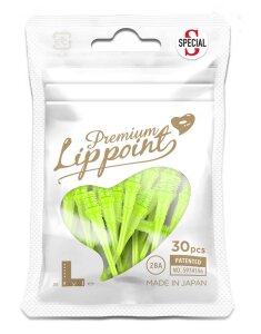 L-Style Premium Lippoint 25mm neon gelb (30 Stück)