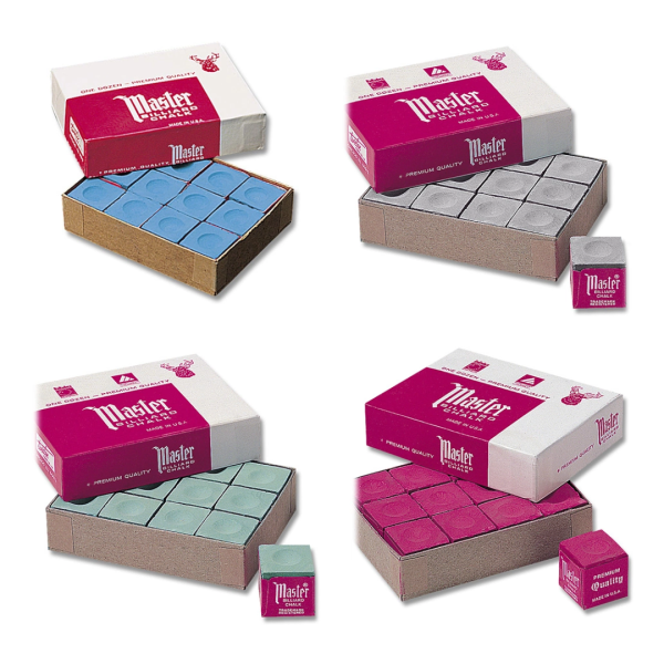 Billard-Kreide Master 12er Set