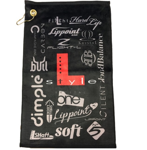 L-style Black Towel