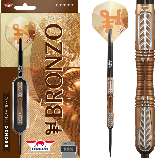 Bulls Steeldarts Bronzo True 90% 23g