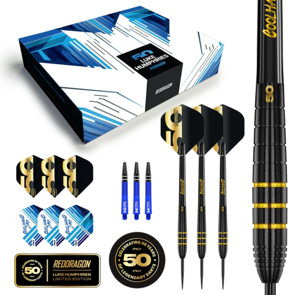 Red Dragon Steeldarts Luke Humphries 50 YEARS 22g