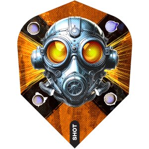 Shot Dart Flights Badlands Rustin No.6