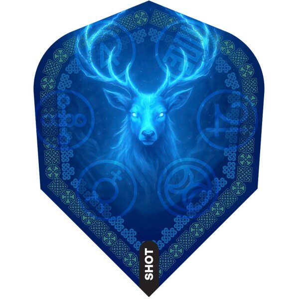 Shot Dart Flights Celt Merlin Flight No.6