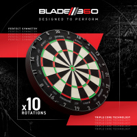 Winmau Dartboard Blade 6 Triple Core Carbon 360 4