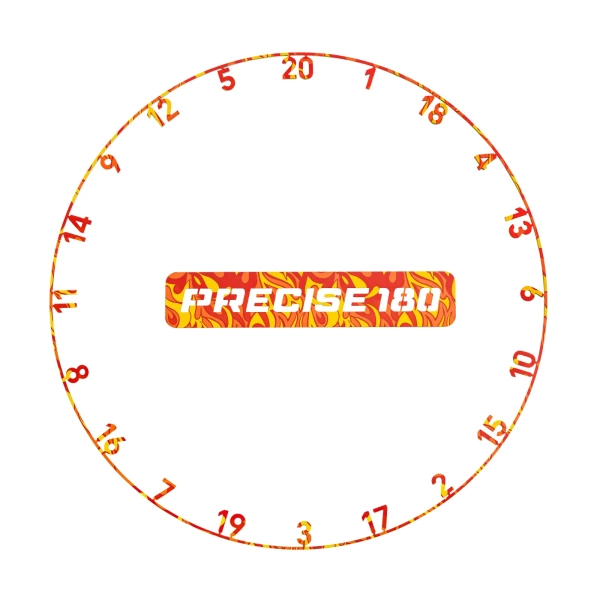 OnePiece Lasercut Zahlenring Precise180 Element Fire