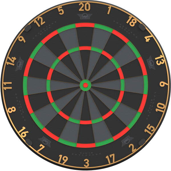 Bulls Dartboard Advantage Black Edition