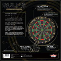 Bulls Dartboard Advantage Black Edition