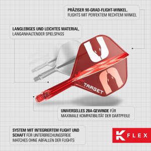 Target Flights K-FLEX NATHAN ASPINALL STANDARD No2 short 19mm