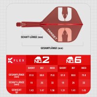 Target Flights K-FLEX NATHAN ASPINALL STANDARD No2 short 19mm