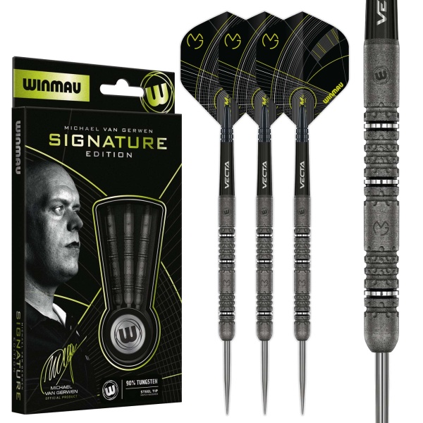 Winmau Steeldarts Michael van Gerwen MVG Signatur Edition