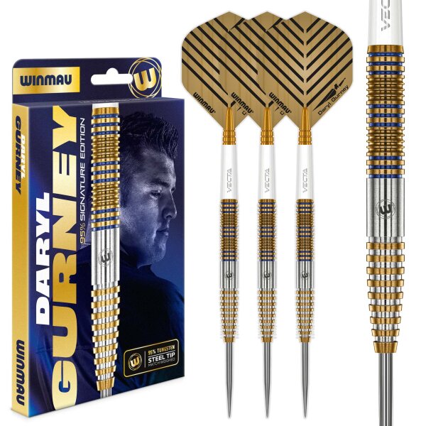 Winmau Steeldarts DARYL GURNEY Signatur Edition 23g
