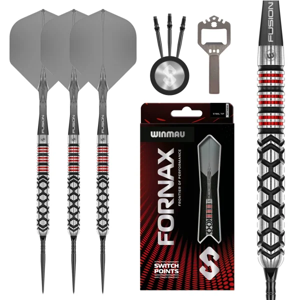 Winmau Steeldarts FORNAX Parallel Switch Point 22g