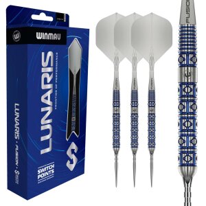 Winmau Steeldarts LUNARIS Switch Point Parallel 23g