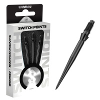 Winmau SWITCH POINT smooth black 30mm