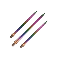 Precise180 Steeldartspitzen Rainbow 3