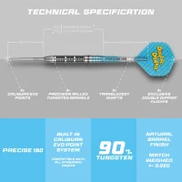 Precise180 Steeldarts BELA The Double Dipper 25g