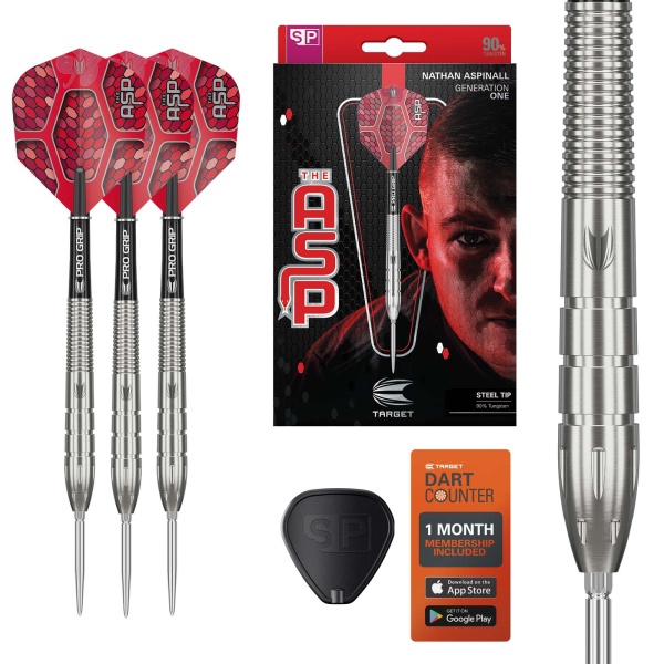 Target Steeldarts NATHAN ASPINALL G1 95% Tungsten SP
