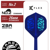 Target Japan Steeldarts MIZU SERIES 03 90% 24g SP 2