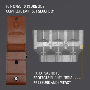 Target Darttasche MILLI CASE CARAMEL