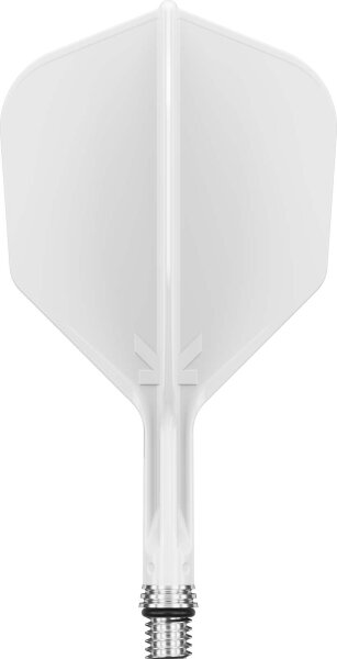 Target Flights K-SHIFT WHITE SHAPE No6 short 19mm