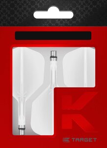 Target Flights K-SHIFT WHITE SHAPE No6 short 19mm