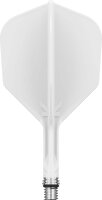Target Flights K-SHIFT WHITE SHAPE No6 short 19mm