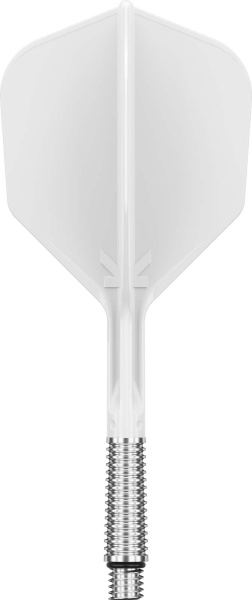 Target Flights K-SHIFT WHITE SHAPE No6 medium 33mm