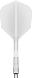 Target Flights K-SHIFT WHITE SHAPE No6 medium 33mm