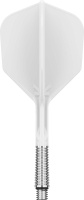 Target Flights K-SHIFT WHITE SHAPE No6 medium 33mm