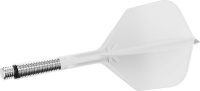 Target Flights K-SHIFT WHITE SHAPE No6 medium 33mm