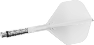 Target Flights K-SHIFT WHITE STANDARD No2 medium 33mm