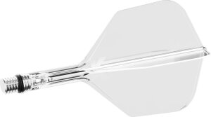 Target Flights K-SHIFT CLEAR SHAPE No6 short 19mm