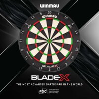 Winmau Dartboard Blade X - offizielles PDC Board