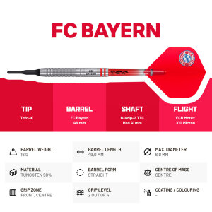 Bulls Softdarts FC Bayern München 90% 18g