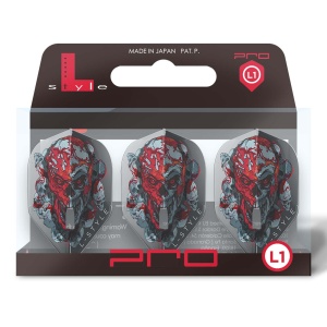 L-Style Flights Champagne L1PRO Standard Ryan Searle V4 Clear Black