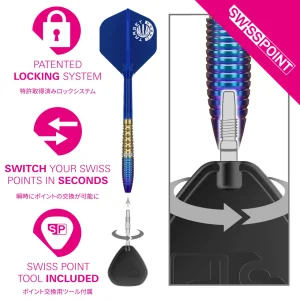 Target Japan Steeldarts CHING HO TUNG ZENITH G2 90% 23g