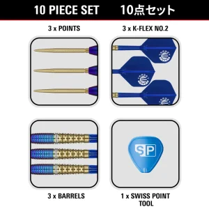 Target Japan Steeldarts CHING HO TUNG ZENITH G2 90% 23g