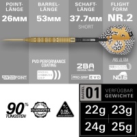 Target Steeldarts BOLIDE ENVY 01 90% SP 2