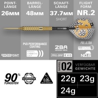 Target Steeldarts BOLIDE ENVY 02 90% SP 2