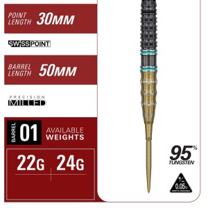 Target Japan Steeldarts MIKURU SUZUKI The Miracle G7.5 95% 24g SP
