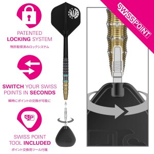 Target Japan Steeldarts MIKURU SUZUKI The Miracle G7.5 95% 24g SP