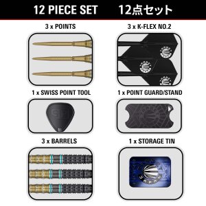 Target Japan Steeldarts MIKURU SUZUKI The Miracle G7.5 95% 24g SP