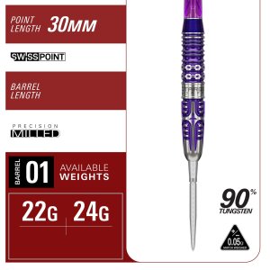 Target Japan Steeldarts ENDEAVOUR GEN 3 90% 24g SP