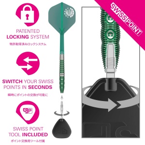 Target Japan Steeldarts XENO GEN 1 90% 23g SP