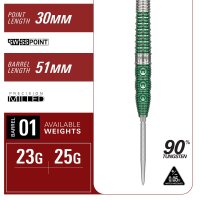 Target Japan Steeldarts XENO MOTUMO SAKAI GEN 1 90% 23g SP