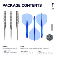 Caliburn Steeldarts RIX R6  90% 22g EZ-EVO