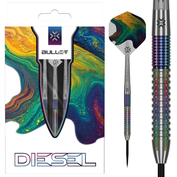 BULLET Steeldarts Diesel V2 Darts 85% Tungsten